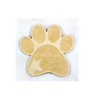 Ibizan Hound, Ibizan Podenco, Ibizan Warren Hound - Mug coaster, engraved coaster with dog, gift for dog lover by Art-Dog brand