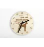 Ibizan Hound, Ibizan Podenco, Ibizan Warren Hound - clock with dog, wooden clock with engraving, personalised clock by Art-Dog