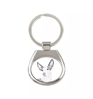 Podenco d'Ibiza, chien de garenne des Baléares - porte-clés avec chien, porte-clés imprimé, breloque personnalisée de la marque Art-Dog