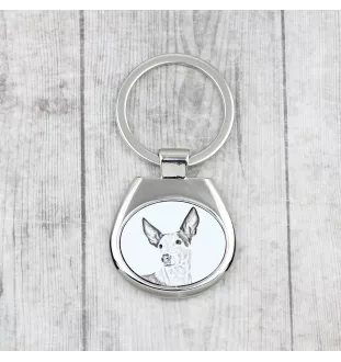 Podenco Ibicenco, Ibiza-Podenco,Ca Eivissec - Schlüsselanhänger mit Hund, Anhänger mit Aufdruck, personalisierter Anhänger der Marke Art-Dog