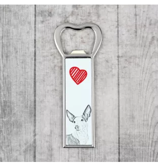 Podenco d'Ibiza, chien de garenne des Baléares - ouvre-bouteille avec chien, ouvre-bouteille personnalisé pour réfrigérateur, cadeau unique pour homme de la marque Art-Dog