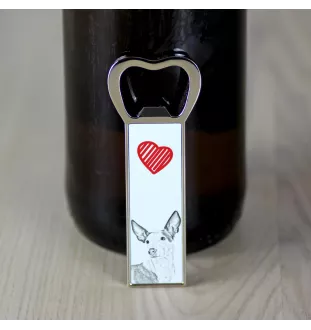 Podenco d'Ibiza, chien de garenne des Baléares - ouvre-bouteille avec chien, ouvre-bouteille personnalisé pour réfrigérateur, cadeau unique pour homme de la marque Art-Dog