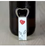 Ibizan Hound, Ibizan Podenco, Ibizan Warren Hound - bottle opener with a dog, personalized fridge opener, unique gift for a man by Art-Dog brand