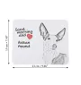 Ibizan Hound, Ibizan Podenco, Ibizan Warren Hound - mouse pad with print, personalized dog-themed mouse pad, unique gadget for an office worker by Art-Dog brand