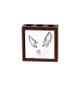 Ibizan Hound, Ibizan Podenco, Ibizan Warren Hound - pen holder with a dog, desk organizer with a print, personalized desk decoration from the Art-Dog brand.