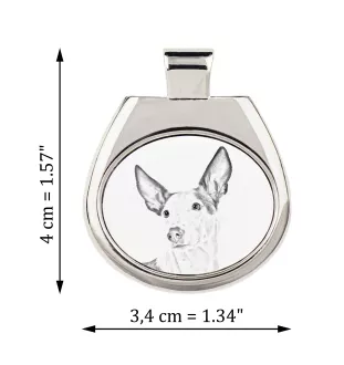 Podenco z Ibizy zawieszka naszyjnik z psem Art-Dog