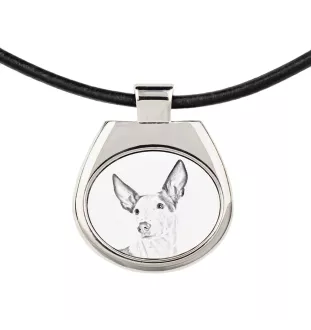 Ibizan Hound, Ibizan Podenco, Ibizan Warren Hound - dog necklace, personalized pendant with a photo, unique necklace for women and men by Art-Dog brand