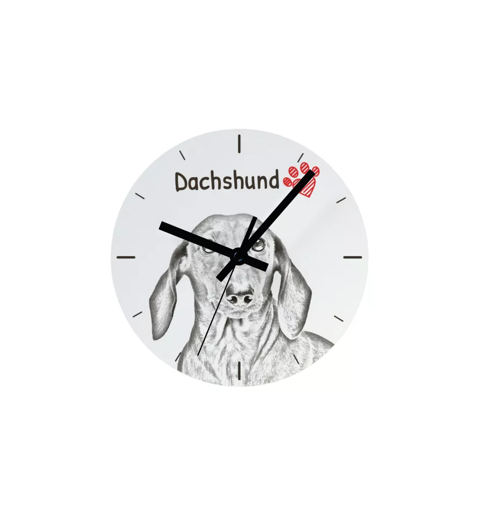 Podenco Ibicenco, Ibiza-Podenco,Ca Eivissec - Wanduhr mit Hund, Regal Uhr mit Druck, personalisierte Hausdekoration von Art-Dog.