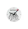 Ibizan Hound, Ibizan Podenco, Ibizan Warren Hound - wall clock with a dog, shelf clock with a print, personalized home decoration from the Art-Dog brand