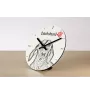 Ibizan Hound, Ibizan Podenco, Ibizan Warren Hound - wall clock with a dog, shelf clock with a print, personalized home decoration from the Art-Dog brand