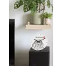 Ibizan Hound, Ibizan Podenco, Ibizan Warren Hound - wall clock with a dog, shelf clock with a print, personalized home decoration from the Art-Dog brand