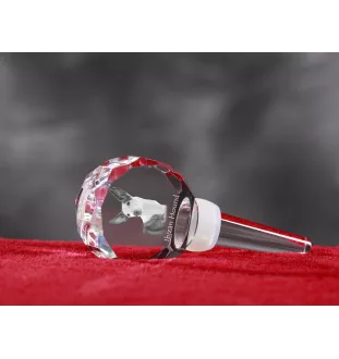 Podenco Ibicenco, Ibiza-Podenco,Ca Eivissec - Kristallflaschenverschluss, einzigartiger Weinverschluss mit Foto, personalisiertes Geschenk für Sommelier der Marke Art-Dog