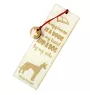 Podenco d'Ibiza, chien de garenne des Baléares - marque-page pour livre avec chien, marque-page personnalisé, accessoire canin pour les lecteurs de la marque Art-Dog