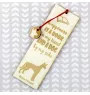 Ibizan Hound, Ibizan Podenco, Ibizan Warren Hound - dog bookmark, personalized bookmark, dog gadget for Art-Dog brand readers