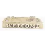 Setter irlandais - une plaque de porte avec un chien, une plaque de bienvenue en laiton, une enseigne exceptionnelle avec l'inscription Welcome de la marque Art-Dog