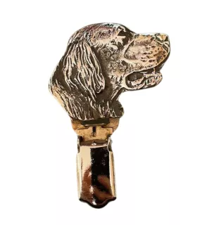 Irlandzki seter clipring posrebrzany w pudełku Art-Dog