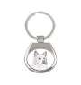 Islandhund, Isländischer Spitz, Isländischer Schäferhund - Schlüsselanhänger mit Hund, Anhänger mit Aufdruck, personalisierter Anhänger der Marke Art-Dog