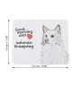 Icelandic Sheepdog, Icelandic Spitz, Iceland Dog - mouse pad with print, personalized dog-themed mouse pad, unique gadget for an office worker by Art-Dog brand