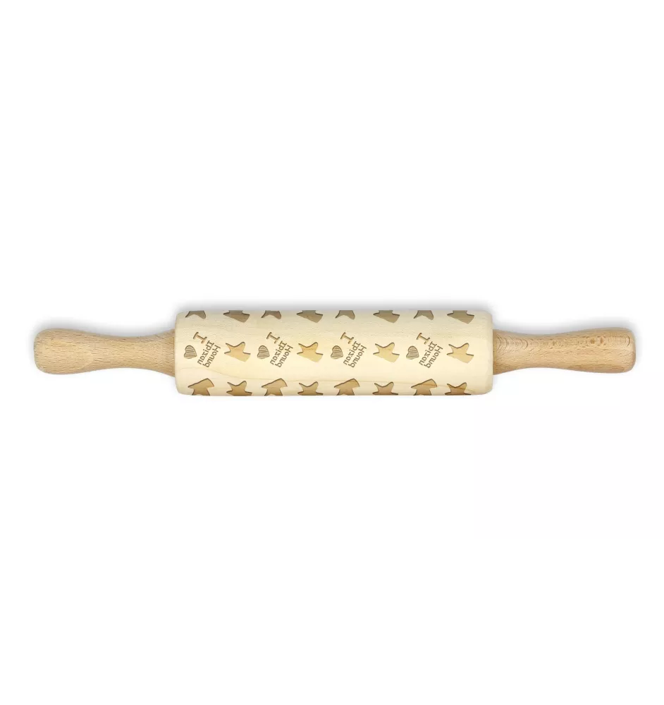 Podenco d'Ibiza, chien de garenne des Baléares - petit rouleau à motifs de chien, rouleau à pâtisserie pour enfant, décoration en argile céramique de la marque Art-Dog