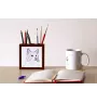 Icelandic Sheepdog, Icelandic Spitz, Iceland Dog - pen holder with a dog, desk organizer with a print, personalized desk decoration from the Art-Dog brand.