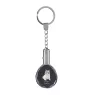 Icelandic Sheepdog, Icelandic Spitz, Iceland Dog - pendant with a photo of a dog, crystal key ring in a gift box, a unique gift by Art-Dog