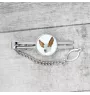 Ibizan Hound, Ibizan Podenco, Ibizan Warren Hound - geometric tie clip with a picture and inscription from Art-Dog