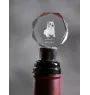 Chien de berger islandais, Berger d'Islande - Bouchon de bouteille, bouchon de vin en cristal avec photo, cadeau personnalisé pour barman par la marque Art-Dog