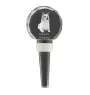 Chien de berger islandais, Berger d'Islande - Bouchon de bouteille en cristal, bouchon de vin unique avec photo, cadeau personnalisé pour sommelier par la marque Art-Dog