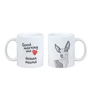 Podenco Ibicenco, Ibiza-Podenco,Ca Eivissec - Tasse mit Hund, Tasse mit Bild, personalisiertes Geschenk der Marke Art-Dog