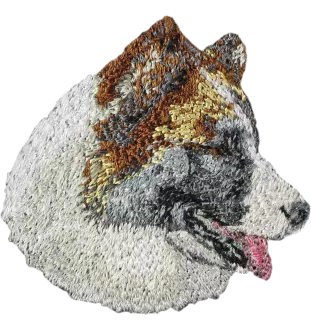 Islandzki szpic pasterski pies haftowany Art-Dog