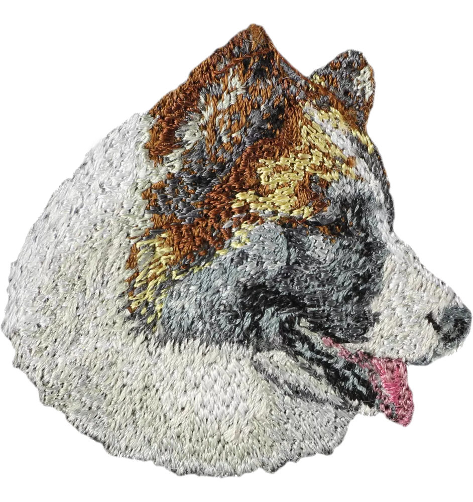 Islandzki szpic pasterski pies haftowany Art-Dog