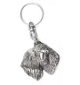 Soft-coated Wheatan Terrier  - Silver-plated dog pendant, handbag decoration, backpack pendant by Art-Dog brand