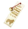 Chien de berger islandais, Berger d'Islande - marque-page pour livre avec chien, marque-page personnalisé, accessoire canin pour les lecteurs de la marque Art-Dog
