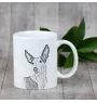 Ibizan Hound, Ibizan Podenco, Ibizan Warren Hound - cup with a dog, cute cup with graphics, a gift with your photo from the Art-Dog brand