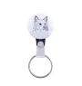 Icelandic Sheepdog, Icelandic Spitz, Iceland Dog - keychain with a dog portrait, pendant with the brand's own Art-Dog graphics