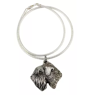Soft-coated Wheatan Terrier  - Dog necklace, unique jewellery for the dog fan, unique adder pendant by Art-Dog brand