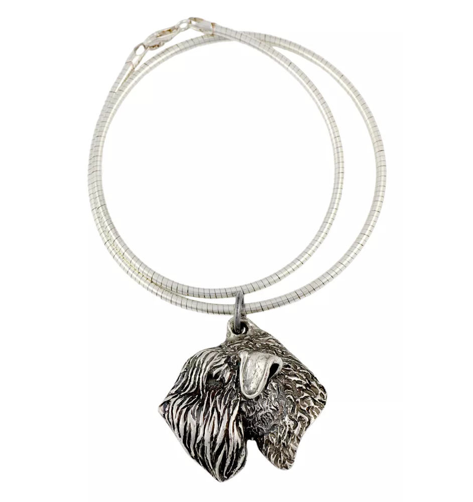 Soft-coated Wheatan Terrier  - Dog necklace, unique jewellery for the dog fan, unique adder pendant by Art-Dog brand