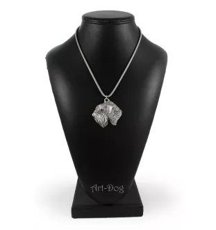 Terrier de Wheatan à poil doux  - Collier pour chien, bijoux uniques pour les fans de chiens, pendentif vipère unique de la marque Art-Dog