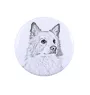 Chien de berger islandais, Berger d'Islande - bijoux pour femmes avec l'image d'un chien, produit fait à la main, possibilité d'ajouter sa propre photo, marque Art-Dog