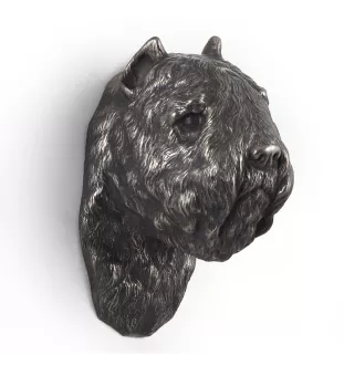 Soft-coated Wheatan Terrier  - Dog statue, hanging bust, unique decoration for dog lover by Art-Dog brand