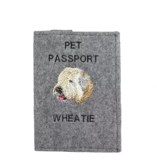 Irish soft coated wheaten terrier etui na paszport Art-Dog