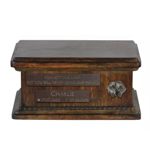 Irish soft coated wheaten terrier mała urna z podobizną psa Art-Dog