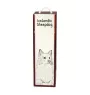 Icelandic Sheepdog, Icelandic Spitz, Iceland Dog - wine box with a dog, alcohol box with graphics, personalized gift box from the Art-Dog brand