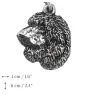 Chien d'eau irlandais, Épagneul d'eau irlandais - Collier pour chien, bijoux uniques pour les fans de chiens, pendentif vipère unique de la marque Art-Dog