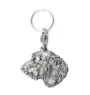 Irish Wolfhound I - Silver-plated dog pendant, handbag decoration, backpack pendant by Art-Dog brand