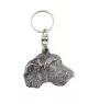 Lévrier irlandais, Irish wolfhound - Pendentif chien argenté, décoration de sac à main, pendentif sac à dos par la marque Art-Dog