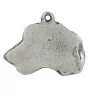 Wilczarz irlandzki brelok do kluczy posrebrzany Art-Dog