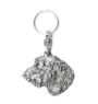 Lévrier irlandais, Irish wolfhound I - Pendentif argenté avec un chien dans une boîte décorative, décoration de sac à main, pendentif de sac à dos par la marque Art-Dog