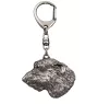 Lévrier irlandais, Irish wolfhound I - Porte-clés argenté avec un chien dans une boîte cadeau, décoration de sac à main, pendentif de sac à dos par la marque Art-Dog