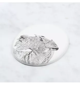 Terier irlandzki płyta nagrobna ze zdjęciem psa Art-Dog